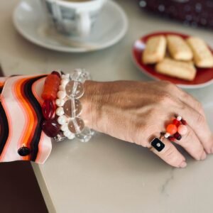 Tonal Pearl Ring Collection